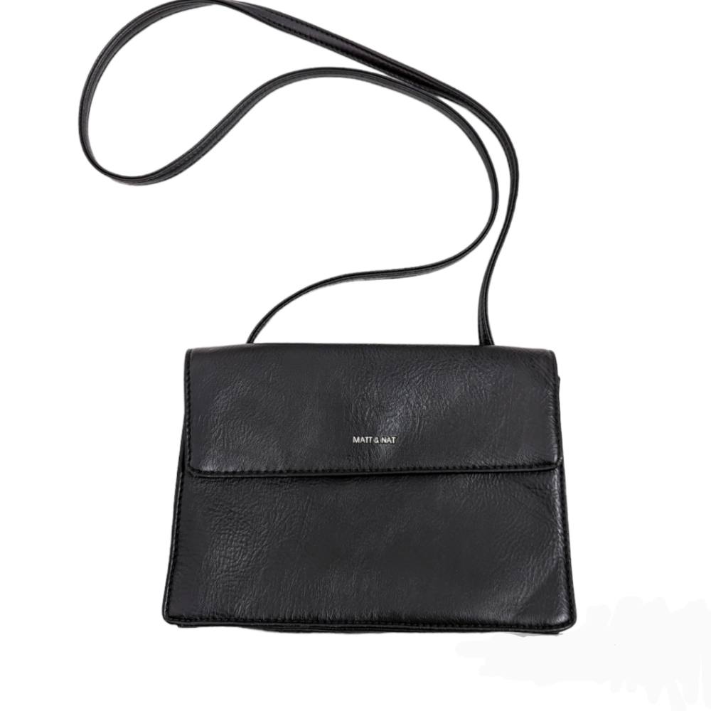 Black Matt and Nat crossbody bag purse